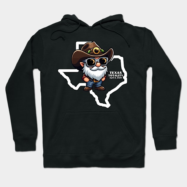 Total Solar Eclipse Texas 2024 Hoodie by Etopix